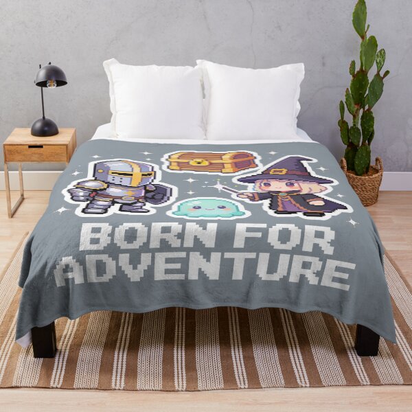 Item preview, Born for Adventure Cute RPG Party Pixel Art designed and sold by PotionPixelArt.