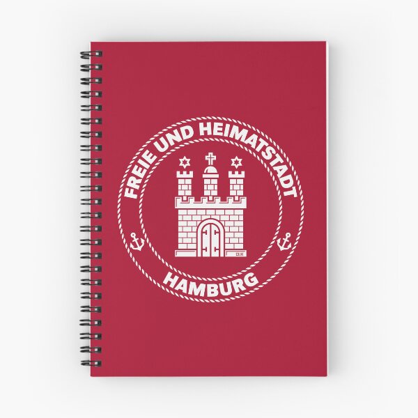 Item preview, Hamburg Coat of Arms – Free and Home City (White) designed and sold by Roderix.