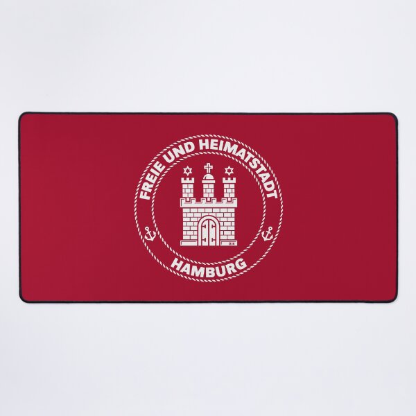 Item preview, Hamburg Coat of Arms – Free and Home City (White) designed and sold by Roderix.