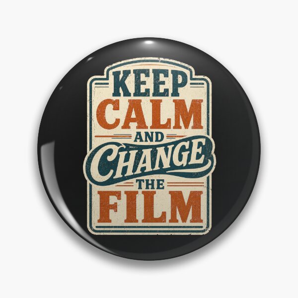 Item preview, Keep Calm And Change The Film Funny Photography Shirt designed and sold by Golden Era Studio.