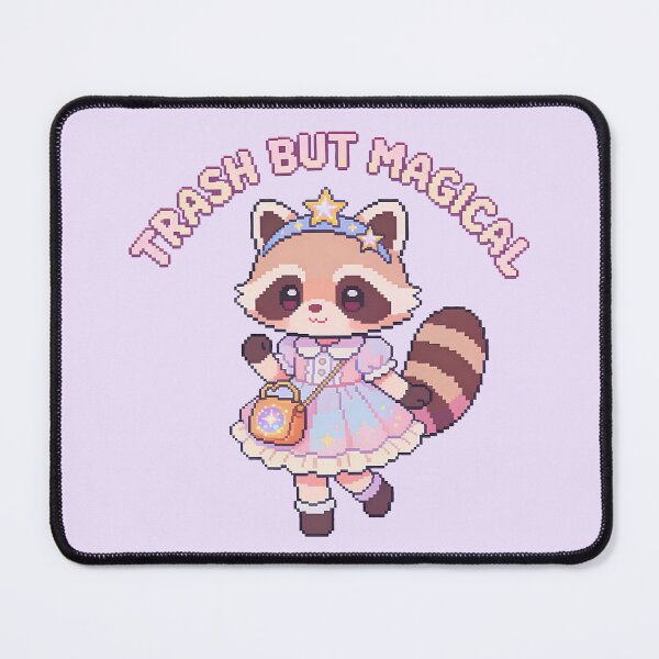 Item preview, Trash But Magical Raccoon - Cute Kawaii Pixel Art designed and sold by PotionPixelArt.