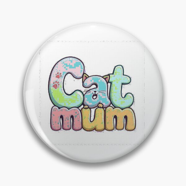 Item preview, Cat Mom Bold Lettering designed and sold by Rakel12.