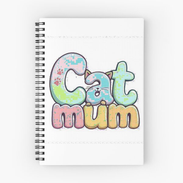 Item preview, Cat Mom Bold Lettering designed and sold by Rakel12.