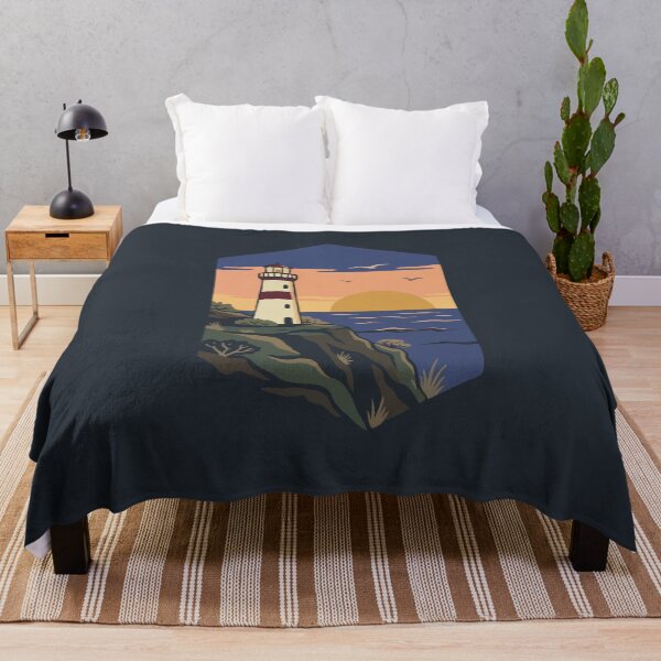 Item preview, Lighthouse Sunset Coast designed and sold by Catzura.
