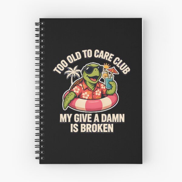 Item preview, Too Old to Care Club Don't Care My Give A Damn is Broken Funny Cruise Vacation designed and sold by Redgiant87x.