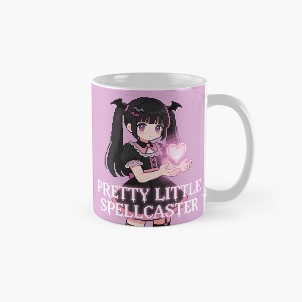 Item preview, Pretty Little Spellcaster - Gothic Kawaii Magical Girl Pixel Art designed and sold by PotionPixelArt.
