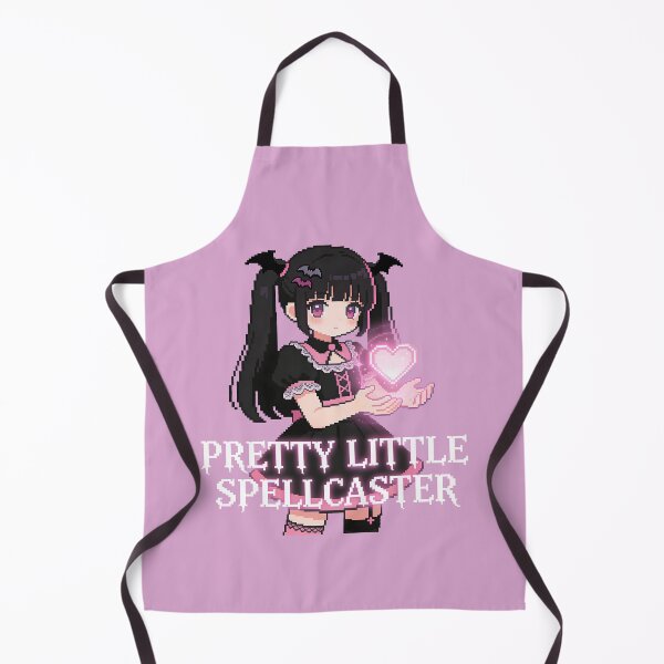 Item preview, Pretty Little Spellcaster - Gothic Kawaii Magical Girl Pixel Art designed and sold by PotionPixelArt.
