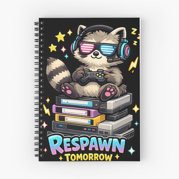 Item preview, Respawn Tomorrow Cute Gaming Raccoon designed and sold by Houldi.