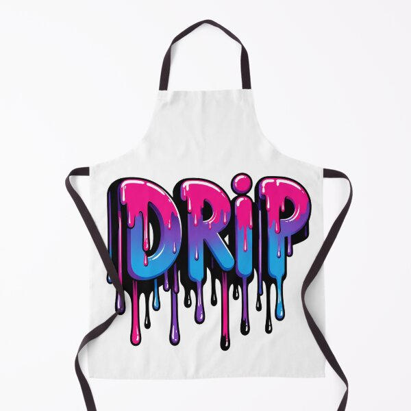 Item preview, Drip Typography T-Shirt | Colorful Graffiti Drip Text Graphic Tee | Urban Streetwear Style Shirt designed and sold by MAStrends.