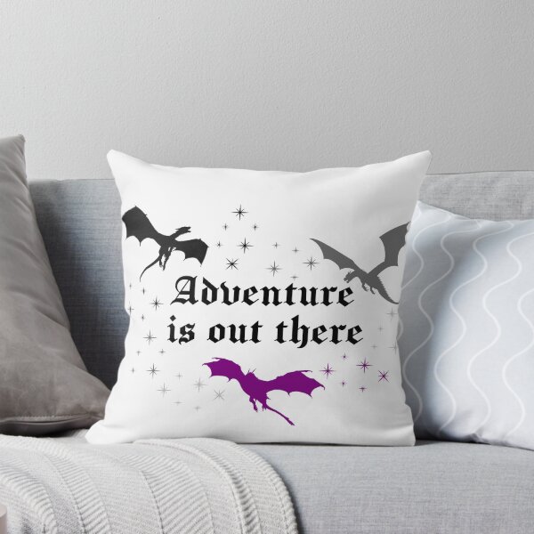 Item preview, Adventure Is Out There | Dragons Fantasy Celestial Book Lover Sticker | Asexual Pride designed and sold by MoonSpellStudio.