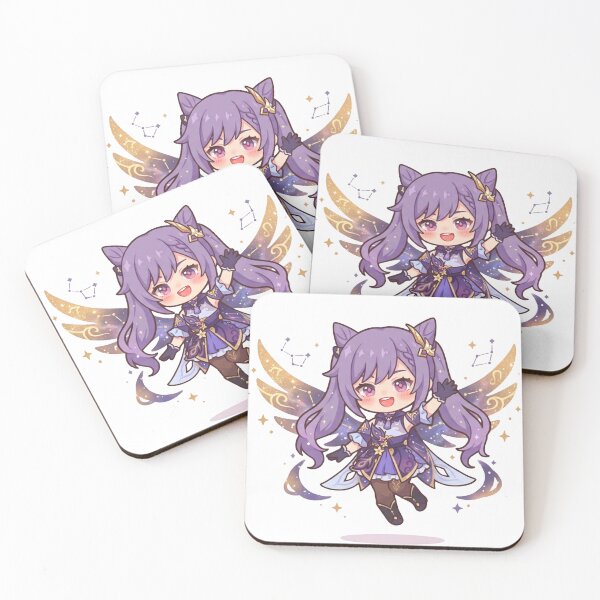 Item preview, Keqing Chibi Cartoon designed and sold by EnayyEnak.
