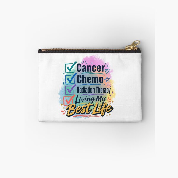 Item preview, Cancer Chemo Radiation Therapy Living My Best Life Cancer Survivor Checklist Design designed and sold by WHDProduction45.