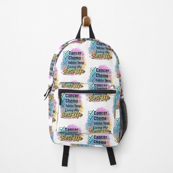 Item preview, Cancer Chemo Radiation Therapy Living My Best Life Cancer Survivor Checklist Design designed and sold by WHDProduction45.
