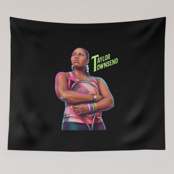 Item preview, Taylor Townsend Tennis Icon Power Portrait designed and sold by RahniNM.
