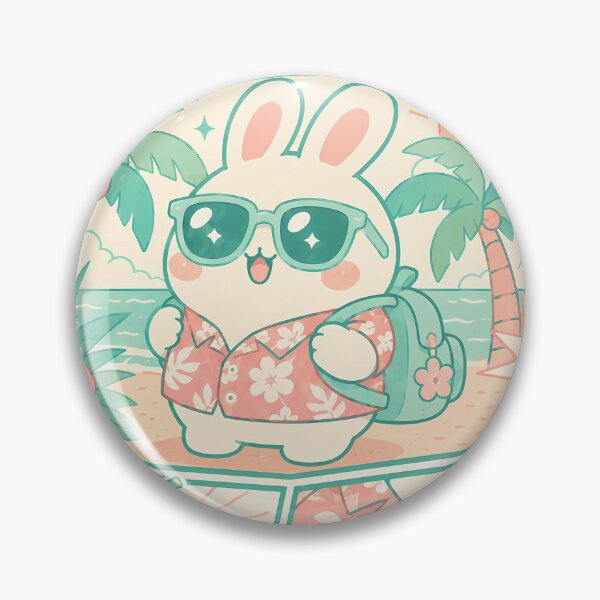 Item preview, Kawaii Tropical Bunny designed and sold by Gift Phrase Studio.