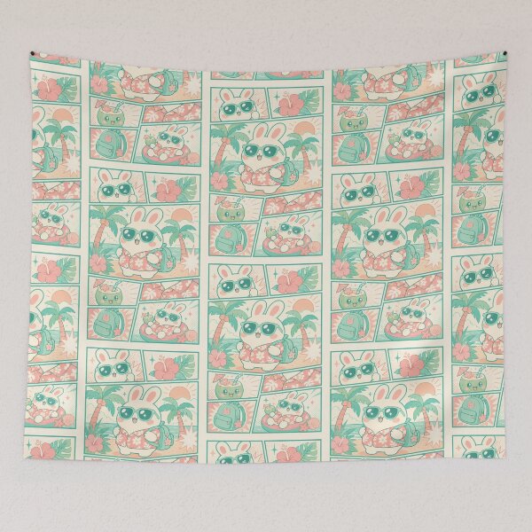 Item preview, Kawaii Tropical Bunny designed and sold by Gift Phrase Studio.
