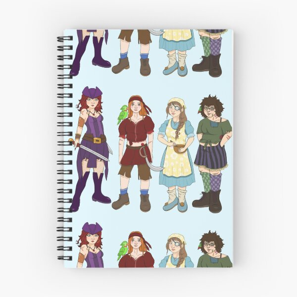 Item preview, Pirate Girls designed and sold by LMaccaMakes.