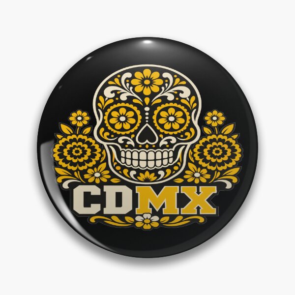 Item preview, CDMX Calavera Mexico City Skull designed and sold by Lyfeinsights.