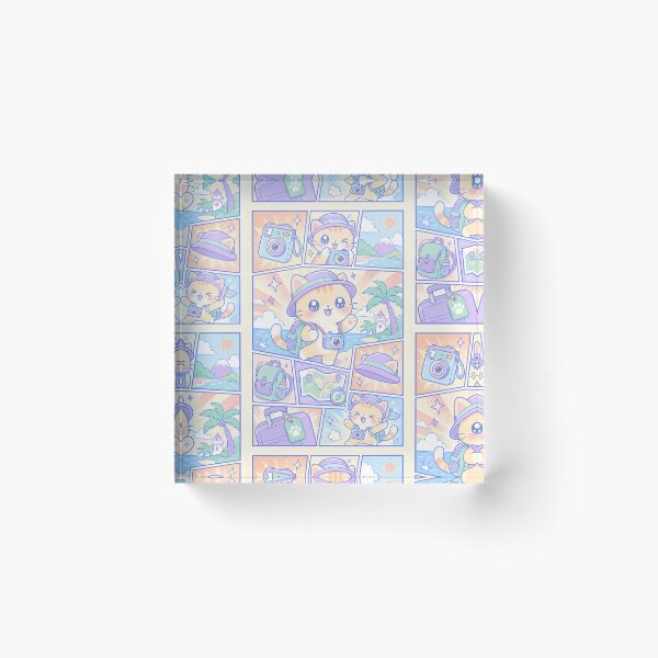 Item preview, Kawaii Cat Tourist designed and sold by Gift Phrase Studio.