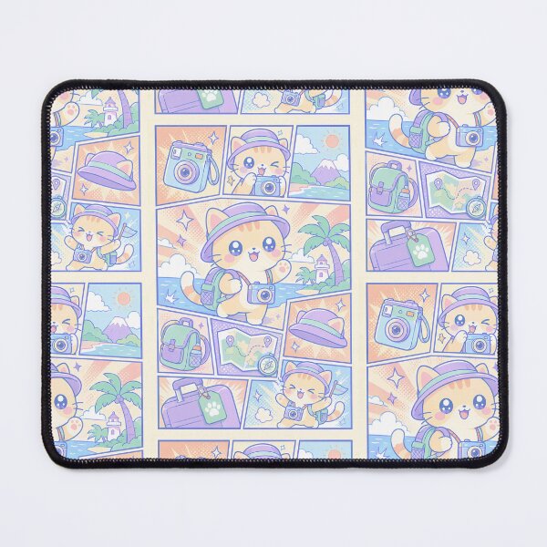 Item preview, Kawaii Cat Tourist designed and sold by Gift Phrase Studio.
