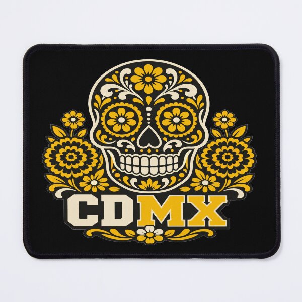 Item preview, CDMX Calavera Mexico City Skull designed and sold by Lyfeinsights.