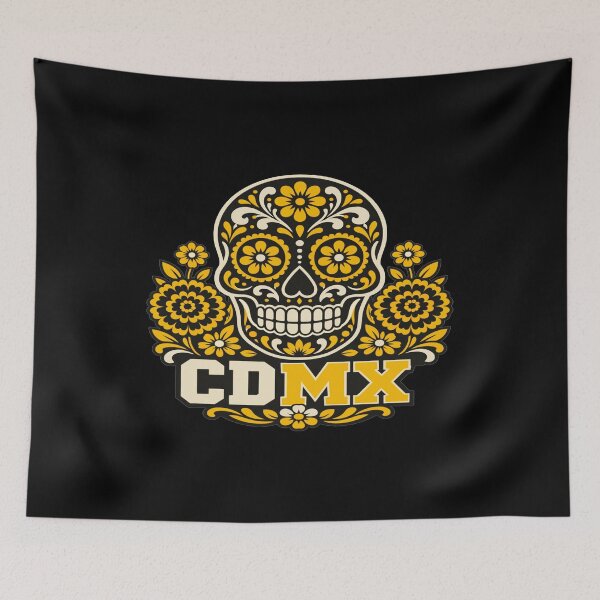Item preview, CDMX Calavera Mexico City Skull designed and sold by Lyfeinsights.