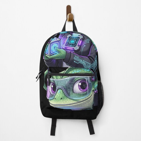 Item preview, NJ-002 | Lady AI Chameleon | Machine Learning Engineer designed and sold by D4NC1G3R®.