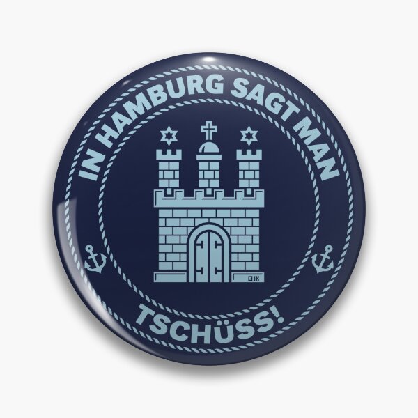 Item preview, In Hamburg, we say goodbye! (Farewell / Sky Blue) designed and sold by Roderix.