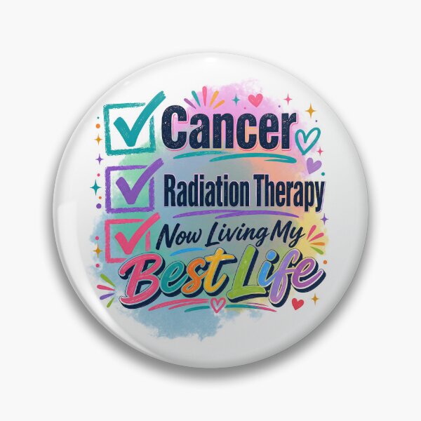 Item preview, Cancer Radiation Therapy Living My Best Life Cancer Survivor Checklist Design designed and sold by WHDProduction45.
