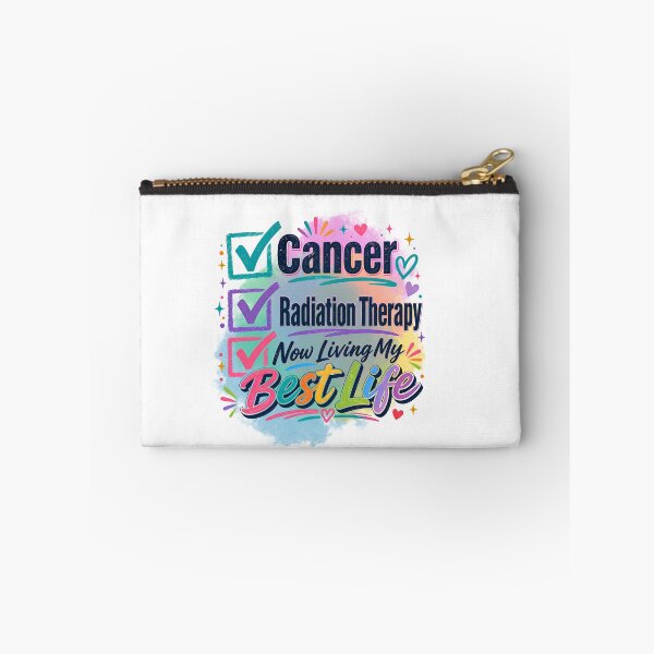 Item preview, Cancer Radiation Therapy Living My Best Life Cancer Survivor Checklist Design designed and sold by WHDProduction45.