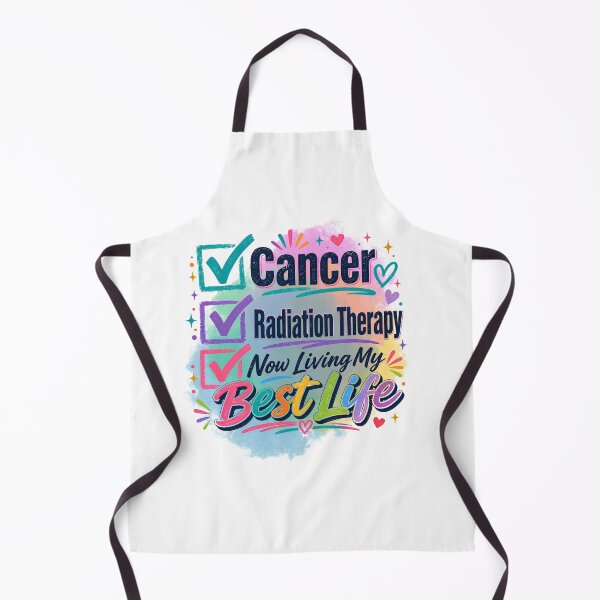 Item preview, Cancer Radiation Therapy Living My Best Life Cancer Survivor Checklist Design designed and sold by WHDProduction45.