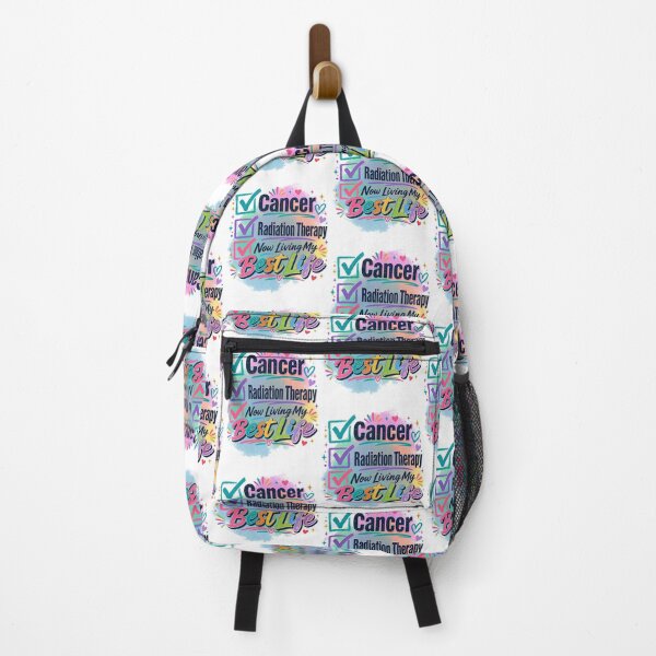 Item preview, Cancer Radiation Therapy Living My Best Life Cancer Survivor Checklist Design designed and sold by WHDProduction45.
