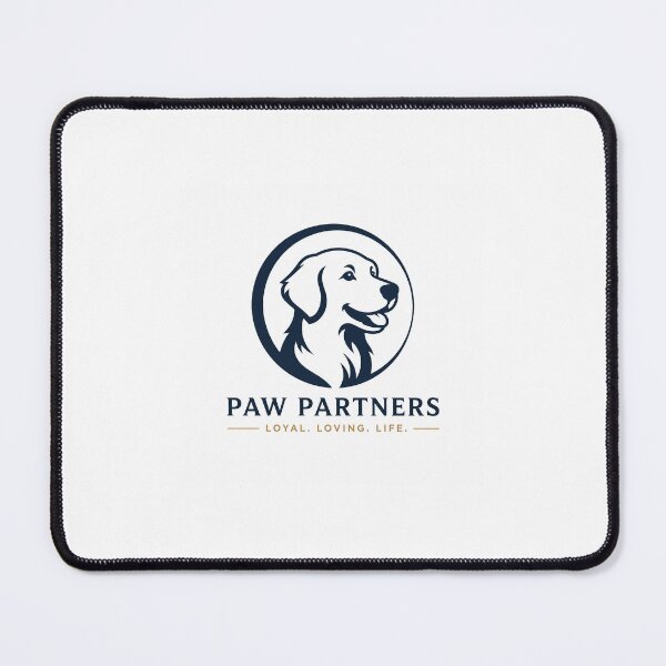 Item preview, Modern Canine Badge Illustration designed and sold by WildBloom Prints.