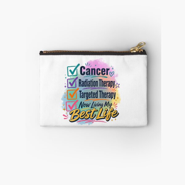 Item preview, Cancer Radiation Therapy Targeted Therapy Living My Best Life Cancer Survivor Checklist Design designed and sold by WHDProduction45.