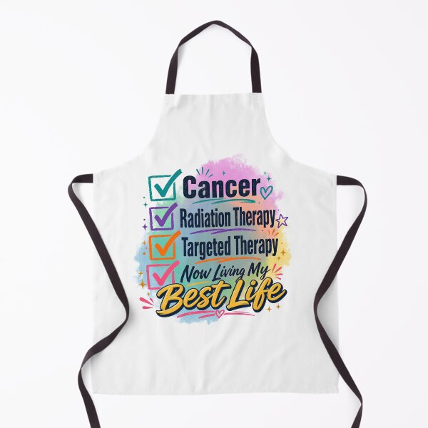 Item preview, Cancer Radiation Therapy Targeted Therapy Living My Best Life Cancer Survivor Checklist Design designed and sold by WHDProduction45.
