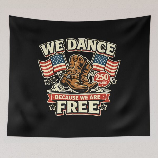 Item preview, We dance because we are free designed and sold by HiPatti.
