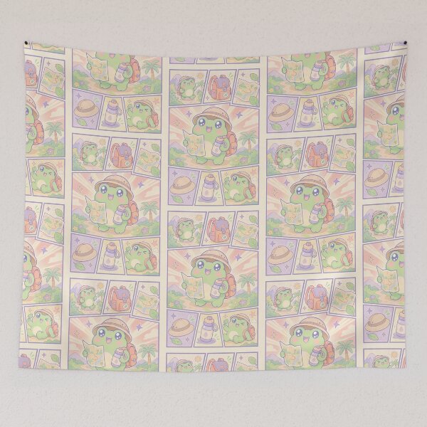 Item preview, Kawaii Frog Adventure designed and sold by Magmashup.