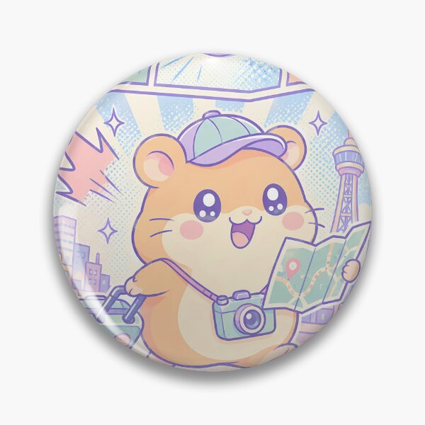 Item preview, Kawaii Hamster City Tourist designed and sold by Gift Phrase Studio.