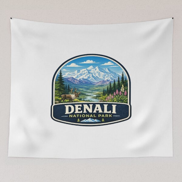 Item preview, Denali National Park designed and sold by Flash-Ryan.