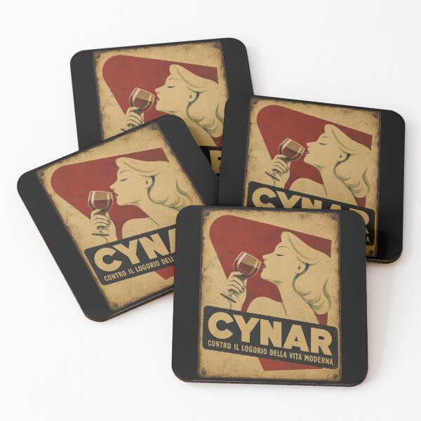 Item preview, Vintage Cynar Poster - Italian designed and sold by GoodOldVintage.