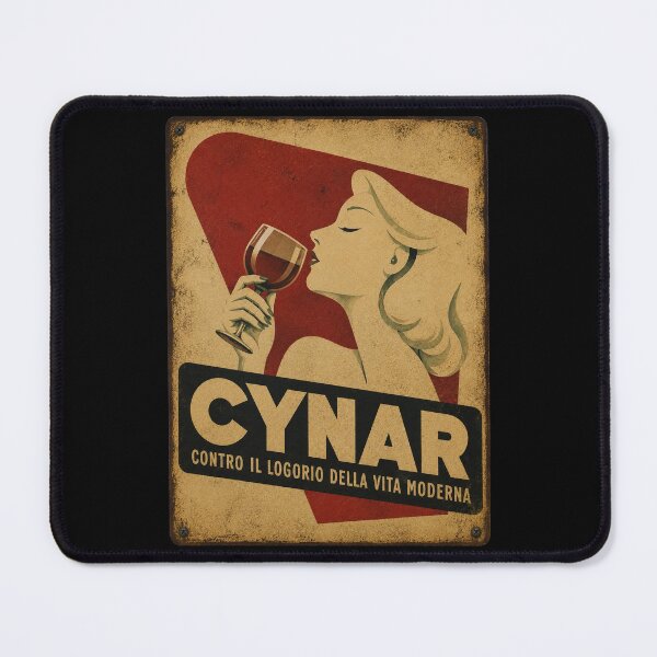 Item preview, Vintage Cynar Poster - Italian designed and sold by GoodOldVintage.