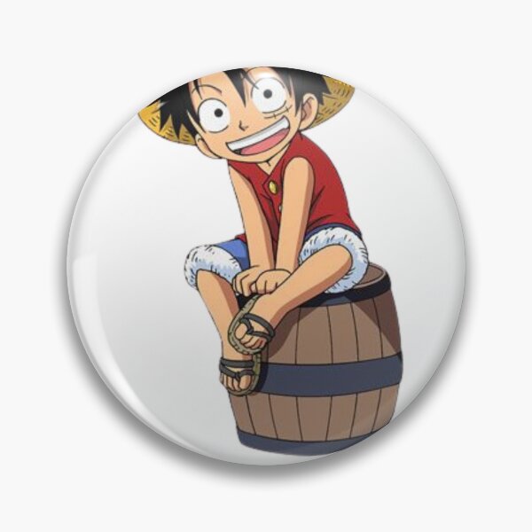 Item preview, Cute Monkey D Luffy Barrel Art designed and sold by nyxium-art.
