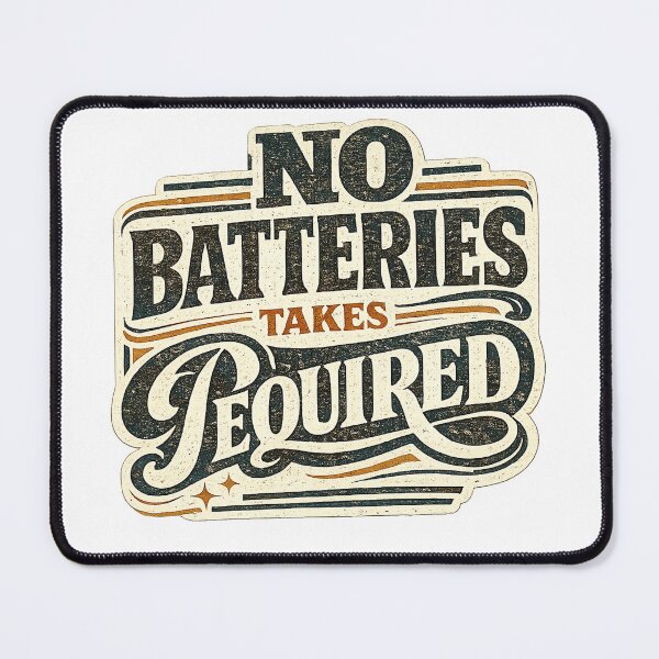 Item preview, No Batteries Required Vintage Film Camera Shirt designed and sold by Golden Era Studio.