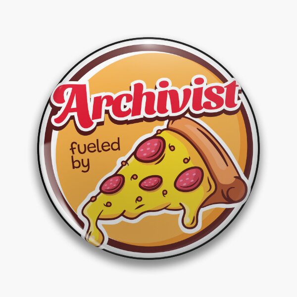 Item preview, Archivist Fueled By Pizza designed and sold by MaryAller.