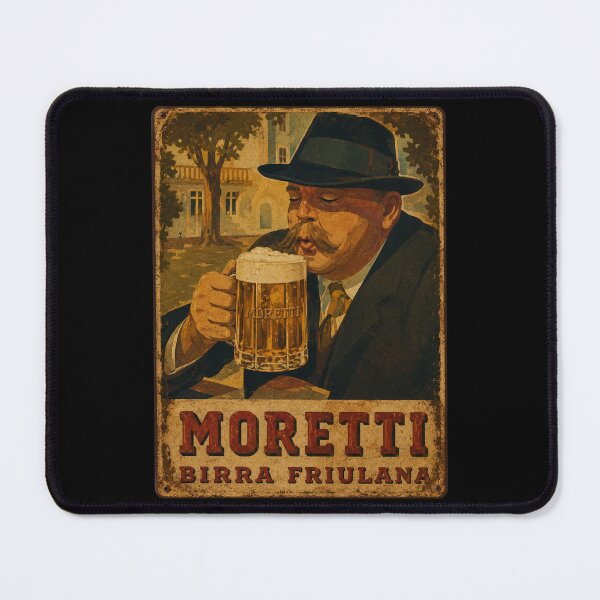 Item preview, Vintage Beer Poster - Italian designed and sold by GoodOldVintage.