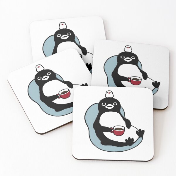Item preview, Japanese Train Suica Chilling Out with a cup of coffee designed and sold by TheStickLab.
