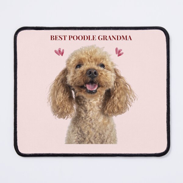 Item preview, Best Poodle Grandma Gift Funny Dog Print designed and sold by chaos-and-curls.