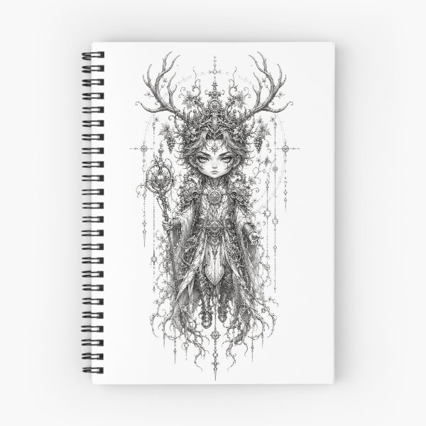 Item preview, Biomechanical King – Antler Crown of Nature and Machine designed and sold by Shadow Sprite Art.