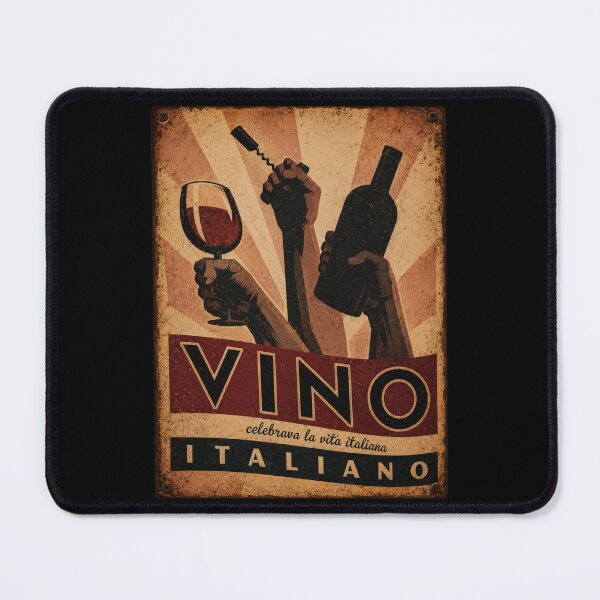Item preview, Vintage Vino Poster - Italian designed and sold by GoodOldVintage.