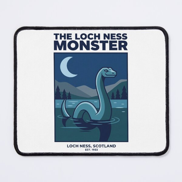 Item preview, Loch Ness Monster (Nessie) Pop Art | Scottish Cryptid Retro Design designed and sold by redsharkuk.